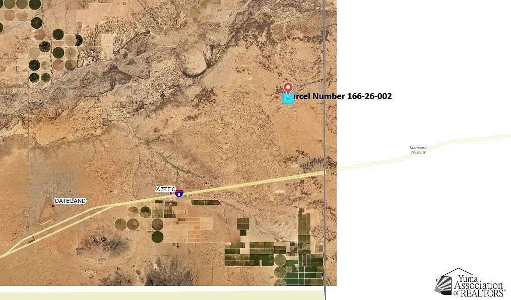 Residential Land for Sale in Dateland, Arizona