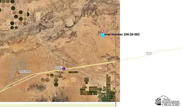 Residential Land for Sale in Dateland, Arizona