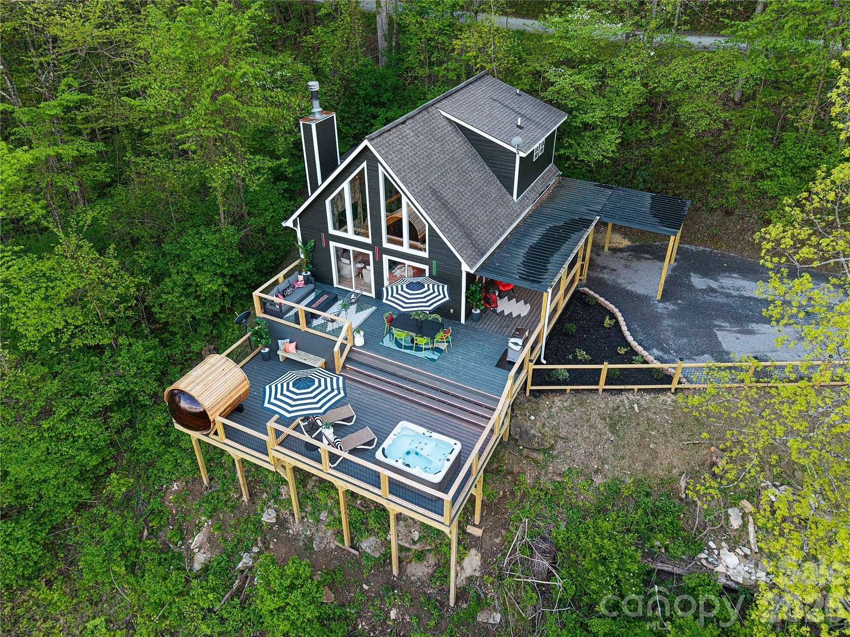 2.2 Acres of Land with Home for Sale in Whittier, North Carolina