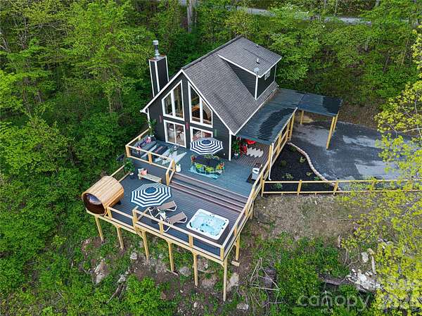 2.2 Acres of Land with Home for Sale in Whittier, North Carolina