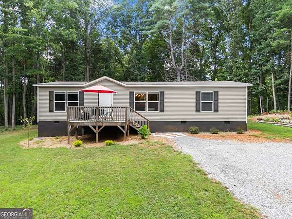 3.52 Acres of Land with Home for Sale in Clarkesville, Georgia
