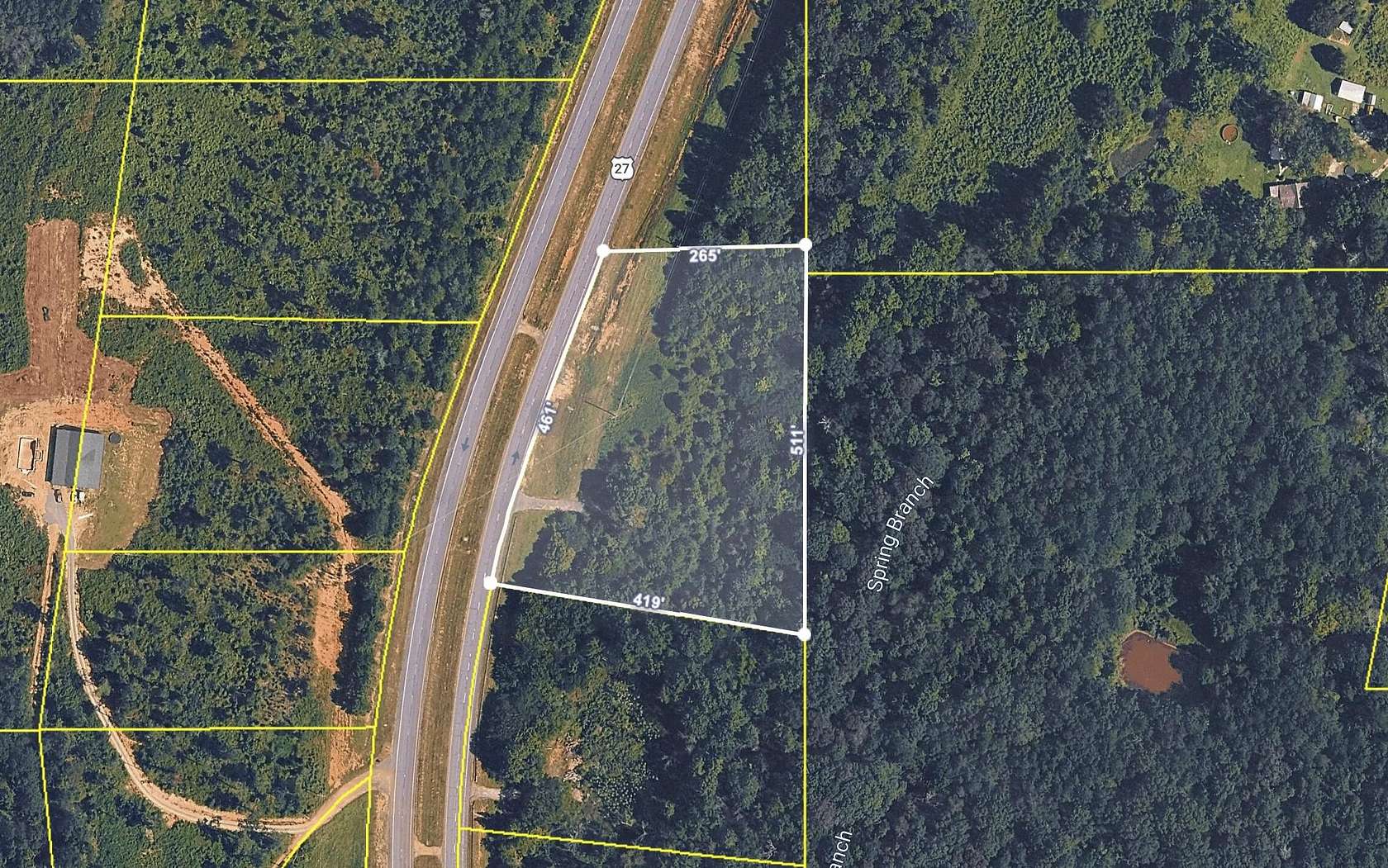 3.52 Acres of Commercial Land for Sale in LaFayette, Georgia