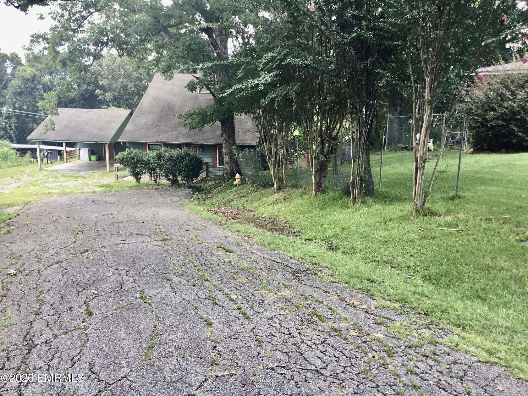 3.6 Acres of Land with Home for Sale in Meridian, Mississippi