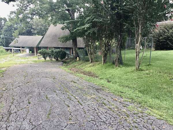 3.6 Acres of Land with Home for Sale in Meridian, Mississippi