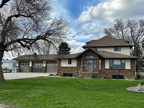 3.83 Acres of Land with Home for Sale in Corwith, Iowa