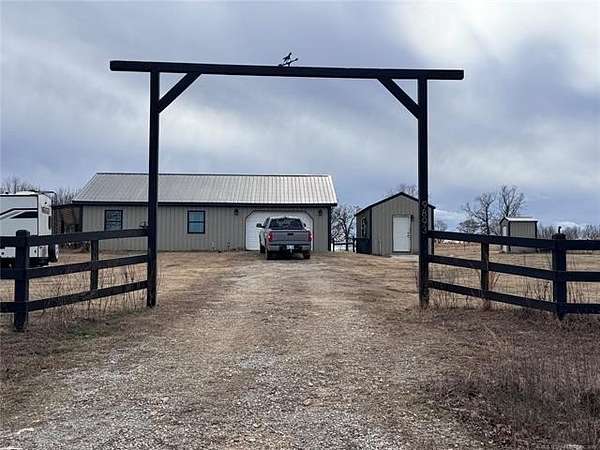 2.5 Acres of Land with Home for Sale in Rose, Oklahoma