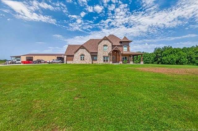 40 Acres of Recreational Land with Home for Sale in Ramona, Oklahoma