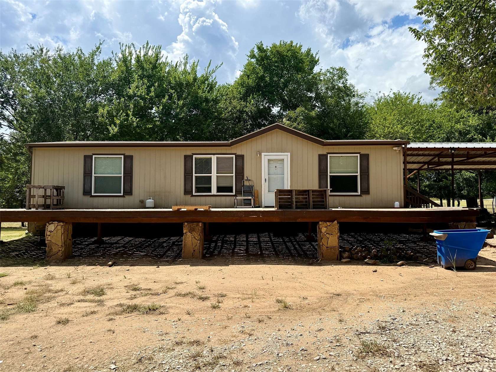 3.69 Acres of Land with Home for Sale in Bowie, Texas