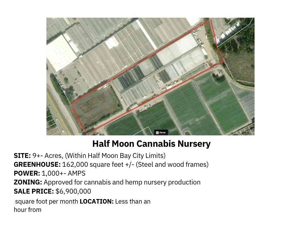 8.86 Acres of Commercial Land for Sale in Half Moon Bay, California