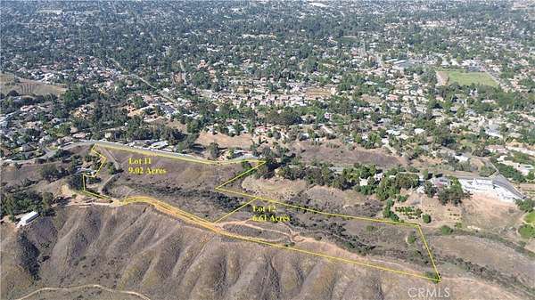 9 Acres of Residential Land for Sale in Redlands, California