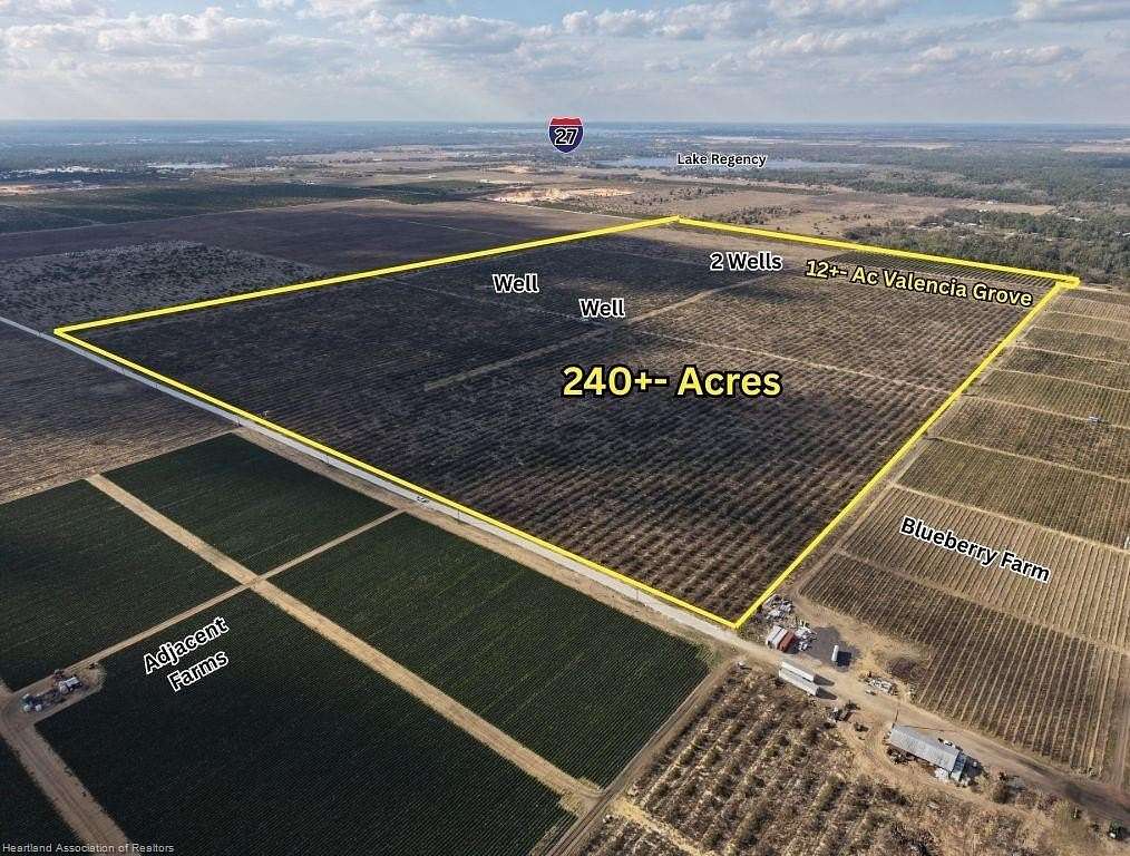 242 Acres of Land for Sale in Sebring, Florida