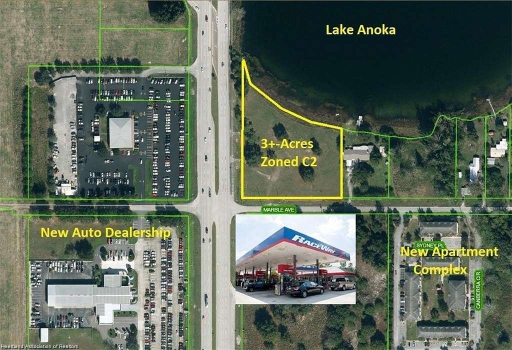 3 Acres of Commercial Land for Sale in Avon Park, Florida
