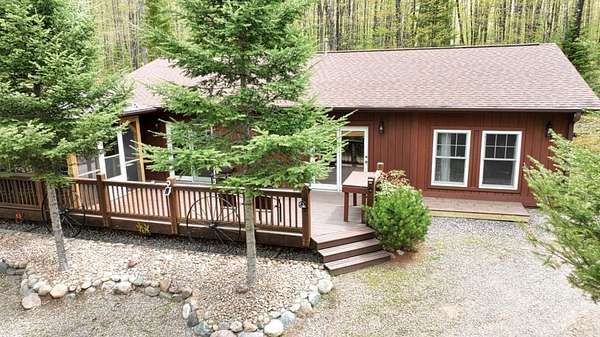 11.6 Acres of Recreational Land with Home for Sale in Eagle River, Wisconsin