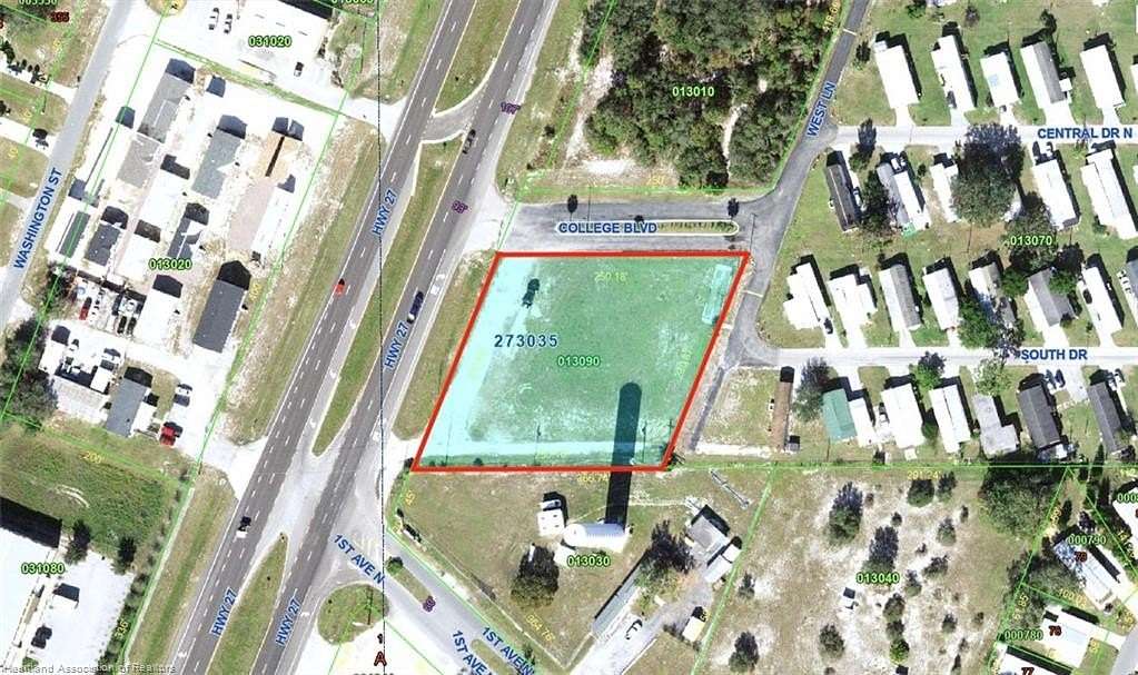 1.23 Acres of Commercial Land for Sale in Lake Wales, Florida