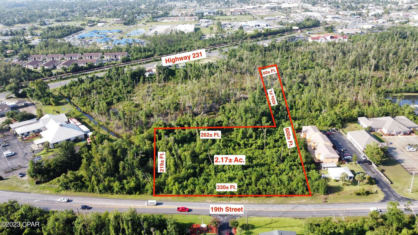 2.17 Acres of Commercial Land for Sale in Panama City, Florida
