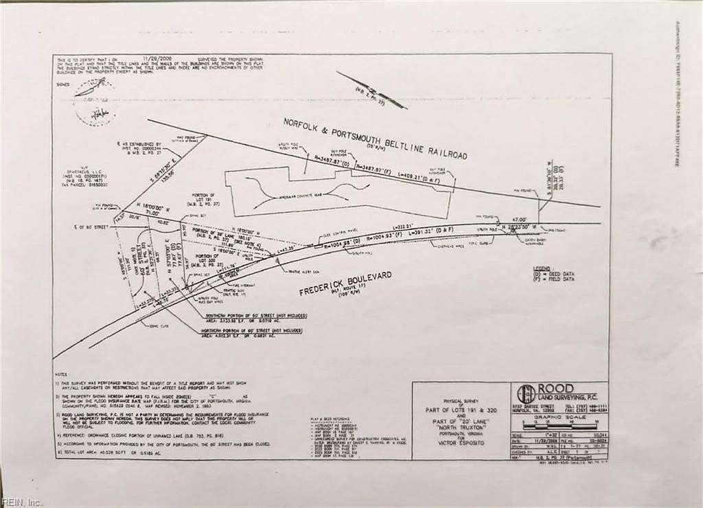0.97 Acres of Commercial Land for Sale in Portsmouth, Virginia