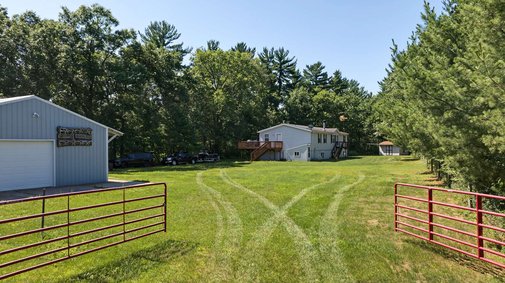 235 Acres of Land with Home for Sale in Black River Falls, Wisconsin