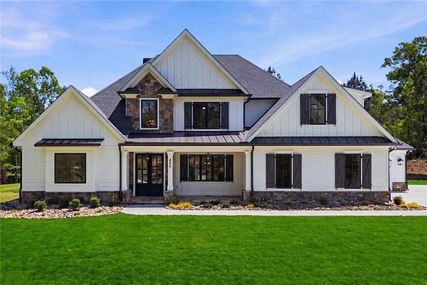3.68 Acres of Land with Home for Sale in Canton, Georgia