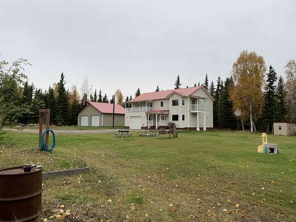 1.6 Acres of Land with Home for Sale in Delta Junction, Alaska