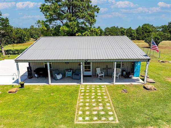 2.5 Acres of Land with Home for Sale in Earlsboro, Oklahoma