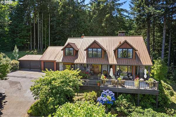 11 Acres of Land with Home for Sale in Scappoose, Oregon