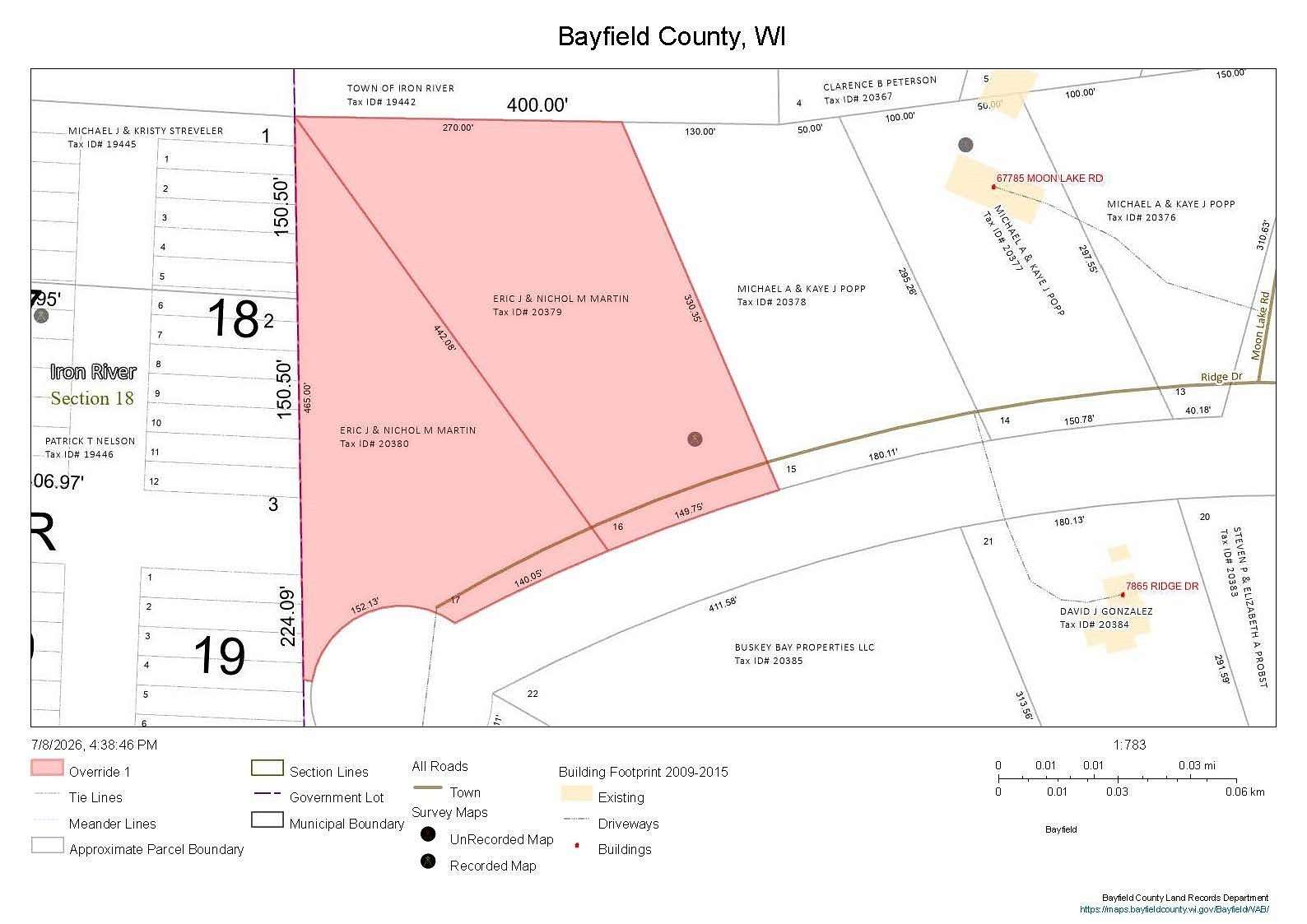 3 Acres of Residential Land for Sale in Iron River, Wisconsin