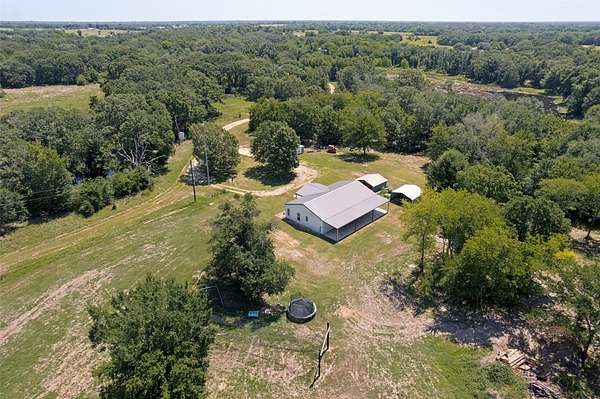 13.9 Acres of Recreational Land with Home for Sale in Point, Texas