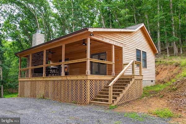 5.14 Acres of Land with Home for Sale in Baker, West Virginia