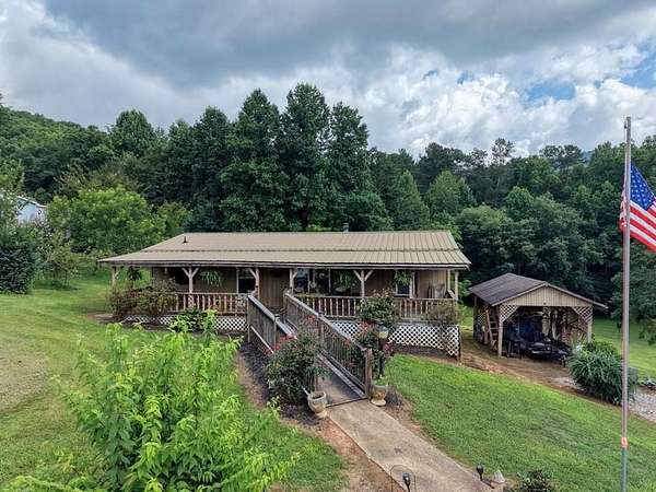 1.67 Acres of Land with Home for Sale in Blairsville, Georgia