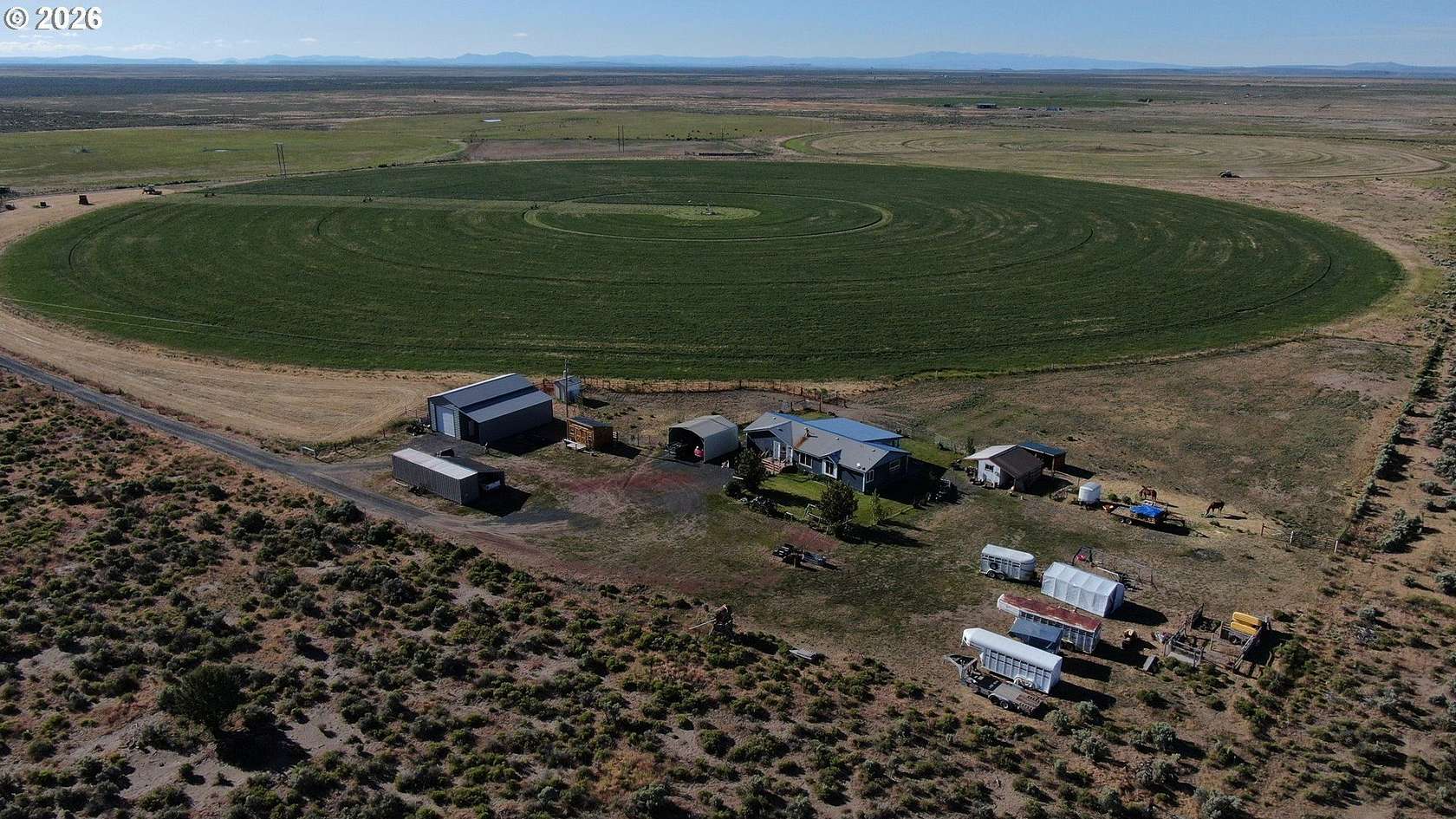 160 Acres of Improved Land for Sale in Burns, Oregon