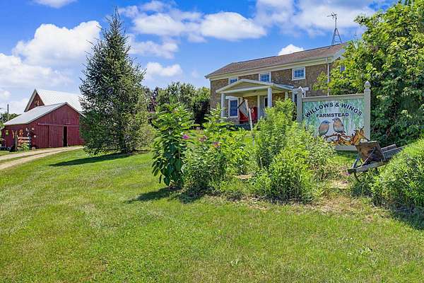 8.58 Acres of Land with Home for Sale in Stockton, Illinois