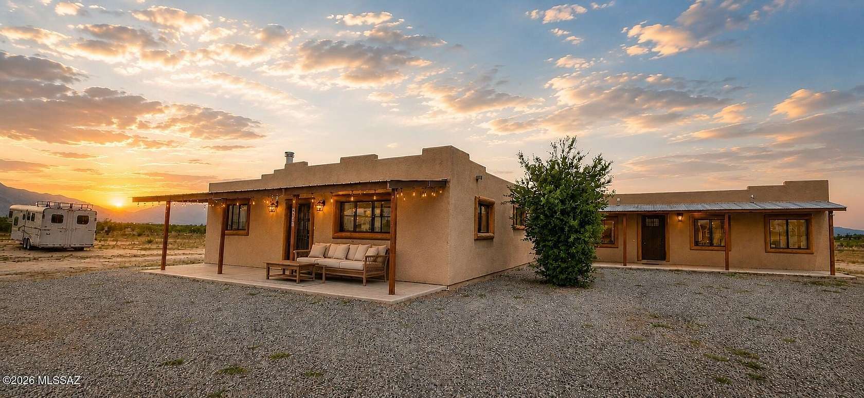 5 Acres of Land with Home for Sale in Pearce, Arizona