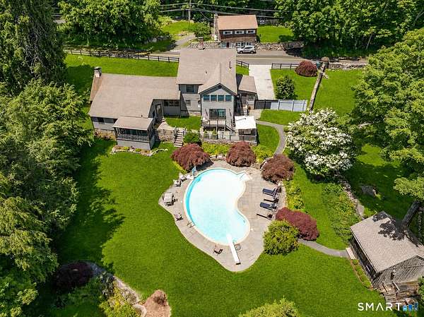 2.1 Acres of Land with Home for Sale in Ridgefield, Connecticut