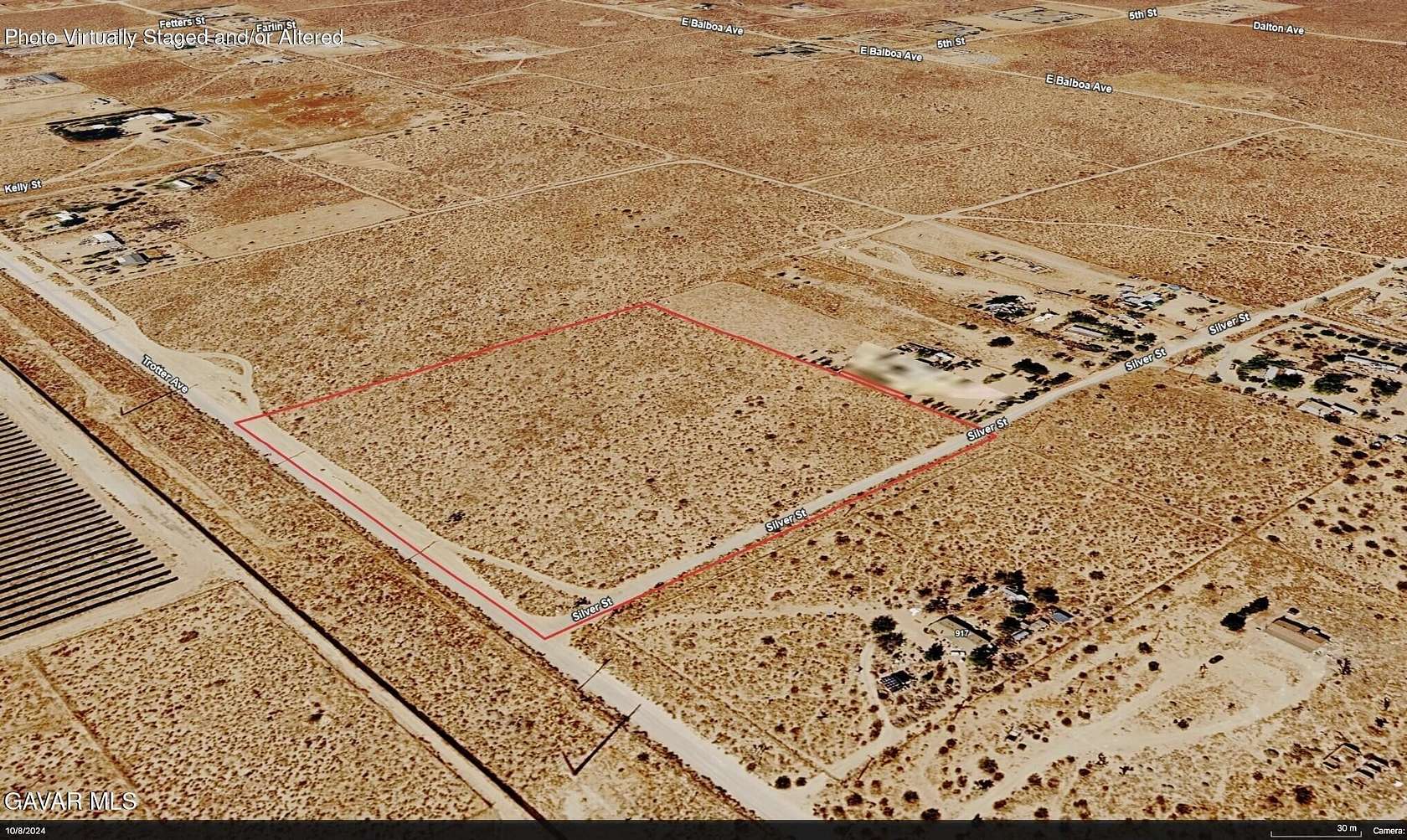 10 Acres of Residential Land for Sale in Mojave, California