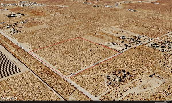 10 Acres of Residential Land for Sale in Mojave, California