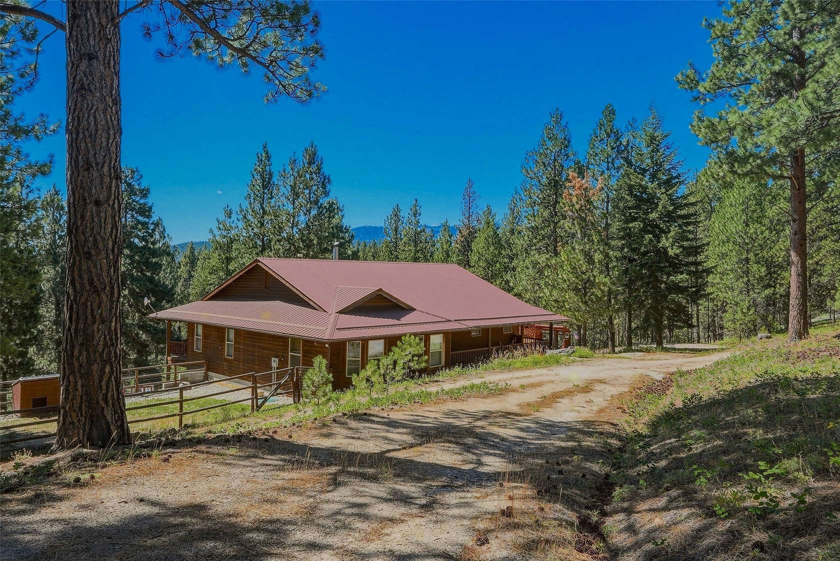 5 Acres of Land with Home for Sale in Hamilton, Montana