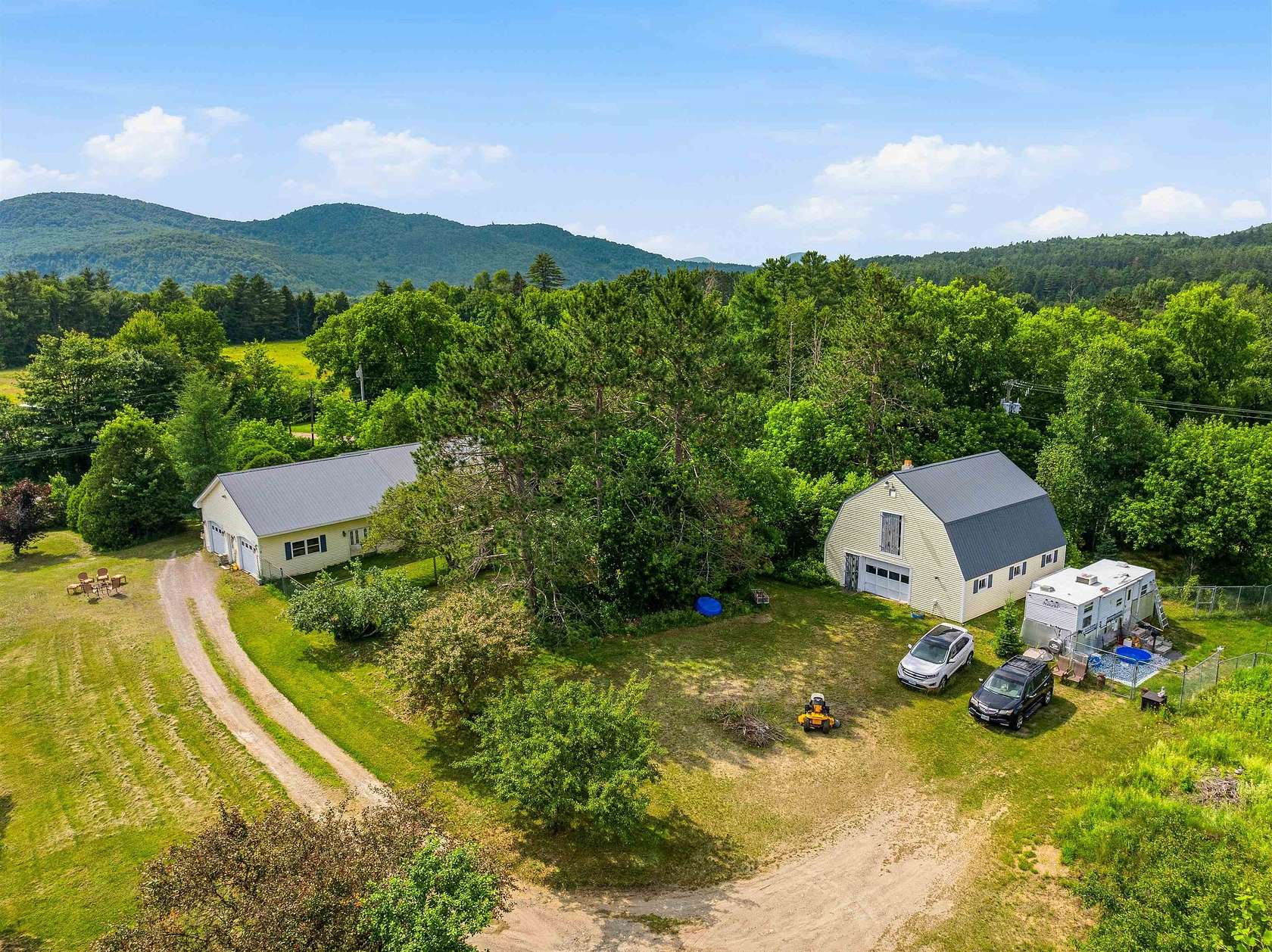 10 Acres of Land with Home for Sale in Stratford, New Hampshire