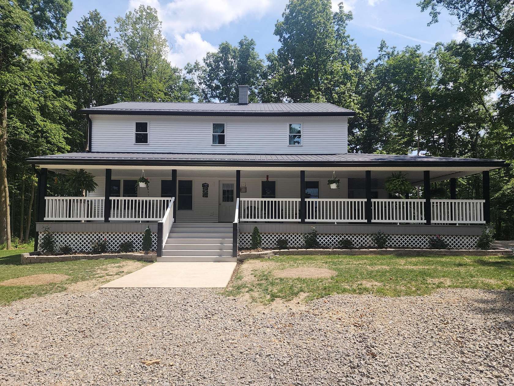 8.9 Acres of Land with Home for Sale in Rushsylvania, Ohio