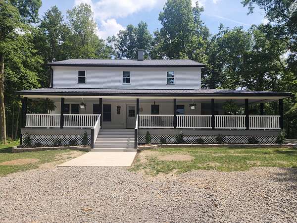 8.9 Acres of Land with Home for Sale in Rushsylvania, Ohio