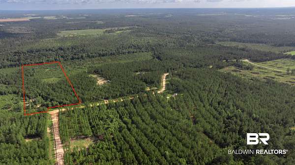 20 Acres of Recreational & Residential Land for Sale in Robertsdale, Alabama