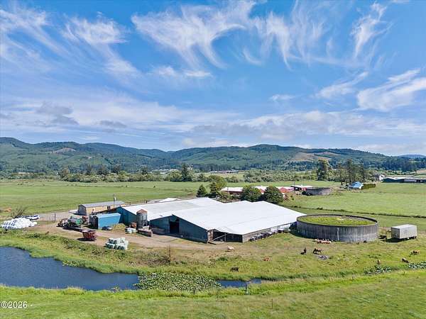 74.2 Acres of Agricultural Land with Home for Sale in Cloverdale, Oregon