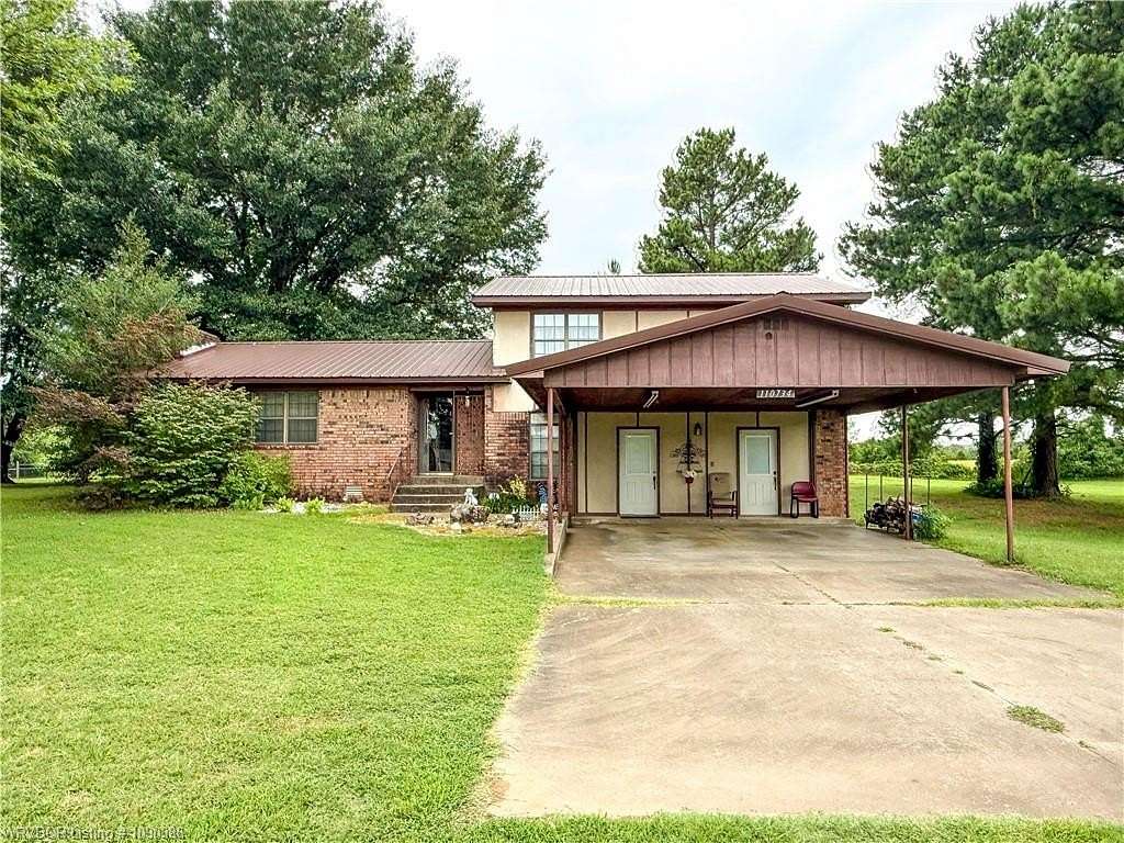 2.5 Acres of Land with Home for Sale in Muldrow, Oklahoma