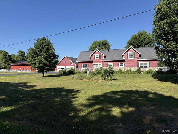 20 Acres of Agricultural Land with Home for Sale in Hurley, Wisconsin
