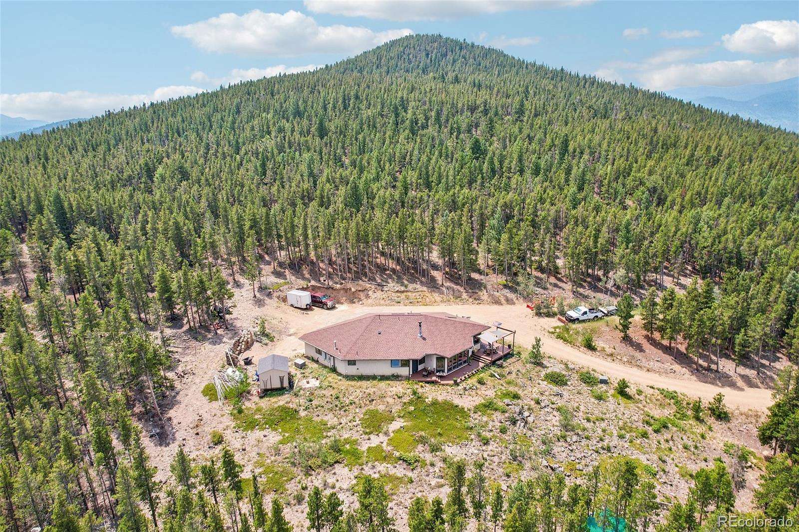 15.7 Acres of Recreational Land with Home for Sale in Rollinsville, Colorado
