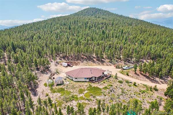15.7 Acres of Recreational Land with Home for Sale in Rollinsville, Colorado