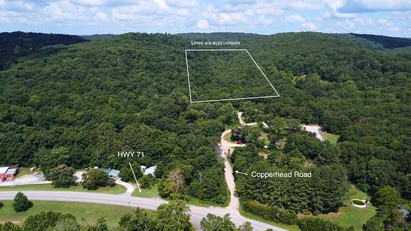 16 Acres of Recreational & Residential Land for Sale in Winslow, Arkansas