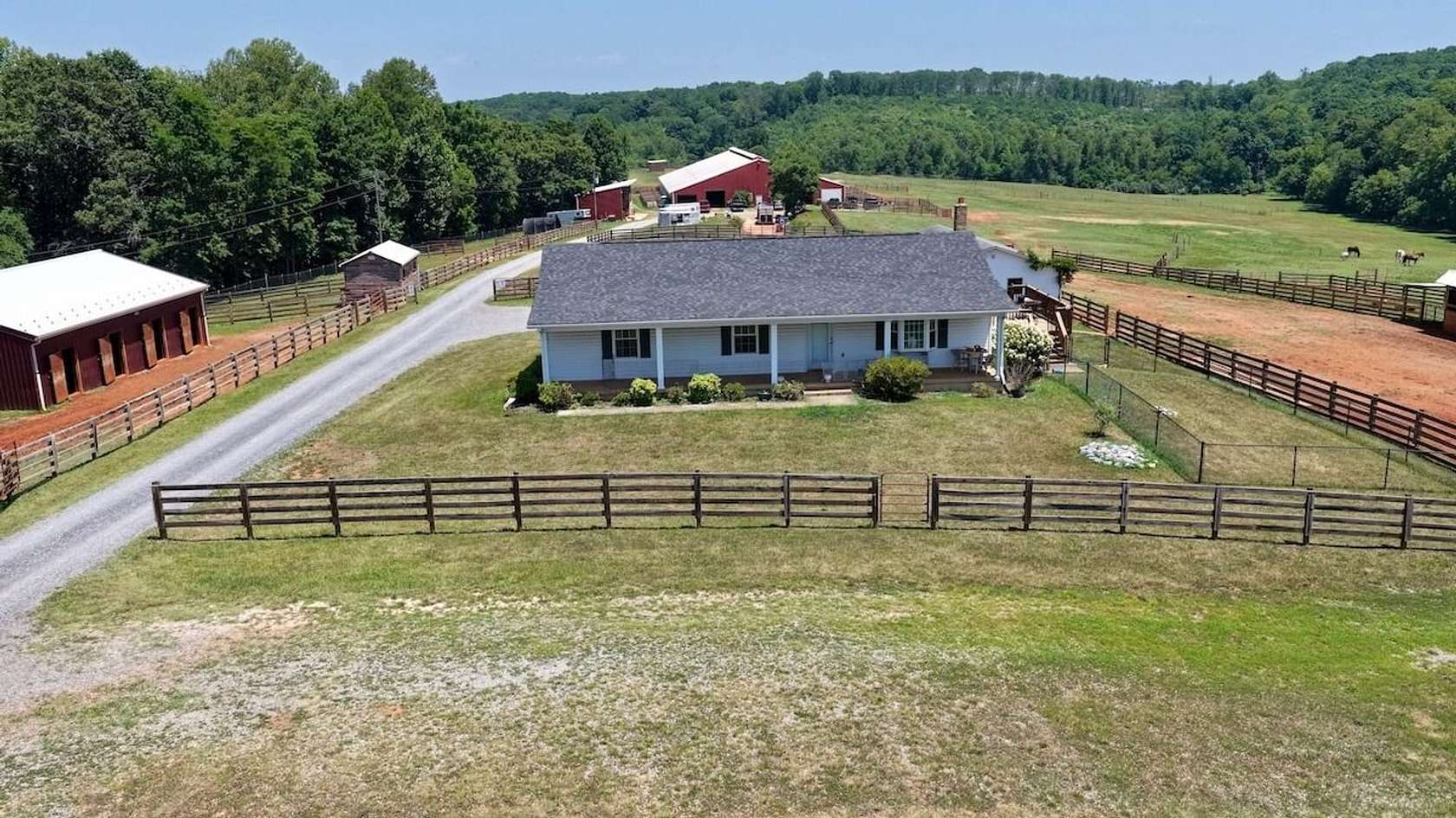 111 Acres of Recreational Land with Home for Sale in Moneta, Virginia