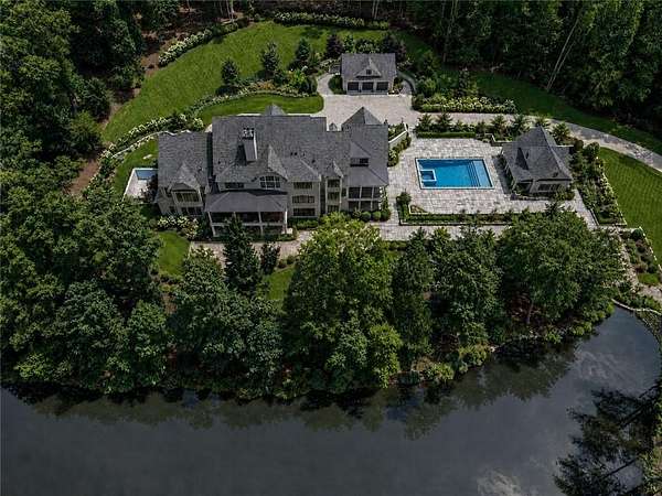 10.6 Acres of Land with Home for Sale in Milton, Georgia