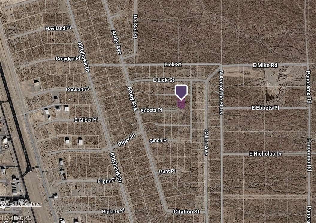 0.46 Acres of Residential Land for Sale in Pahrump, Nevada