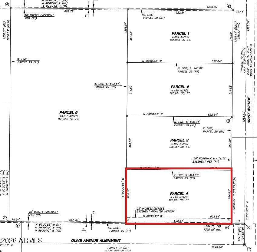 4.5 Acres of Residential Land for Sale in Tonopah, Arizona